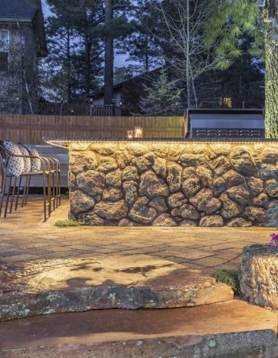 Sedona Stone Kitchen - Landscape Design